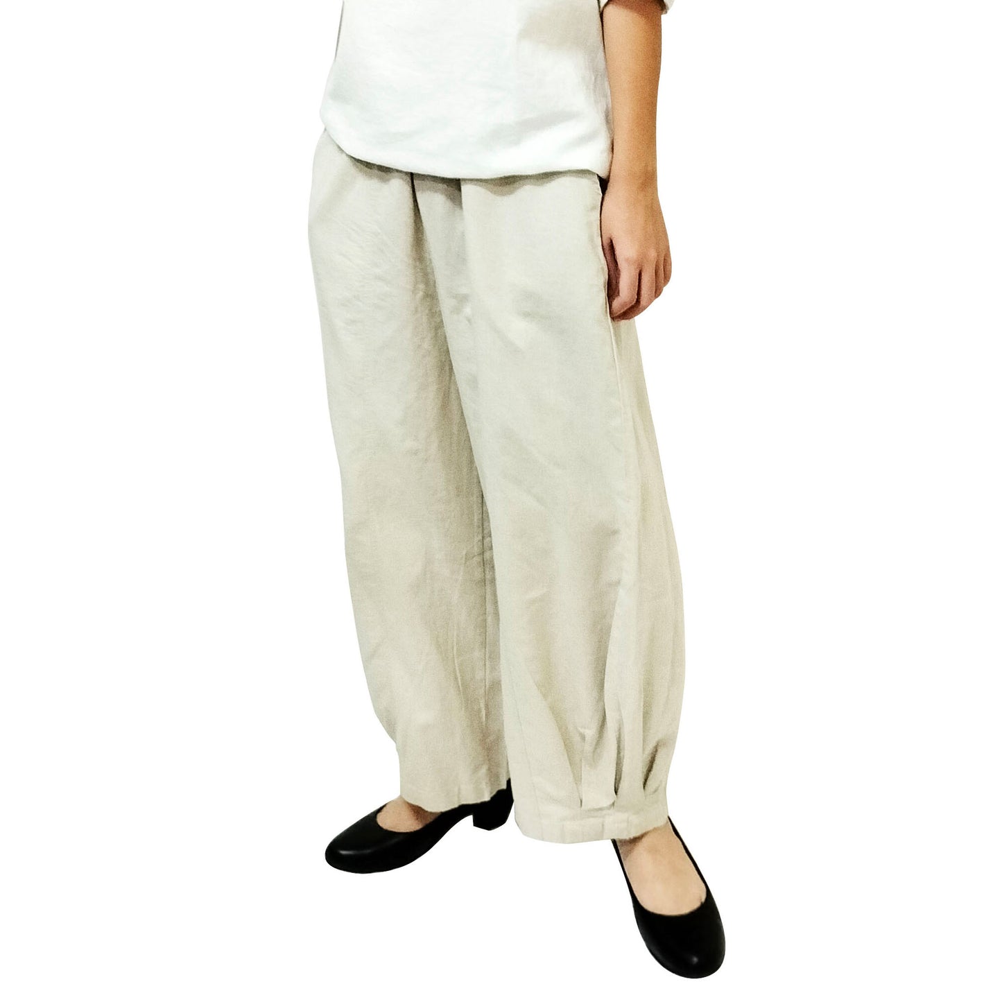 2025 Cotton-Linen Women's Artistic Vintage Design Loose-Fit Wide-Leg Thin Casual Pants Women Linen Lantern Pants