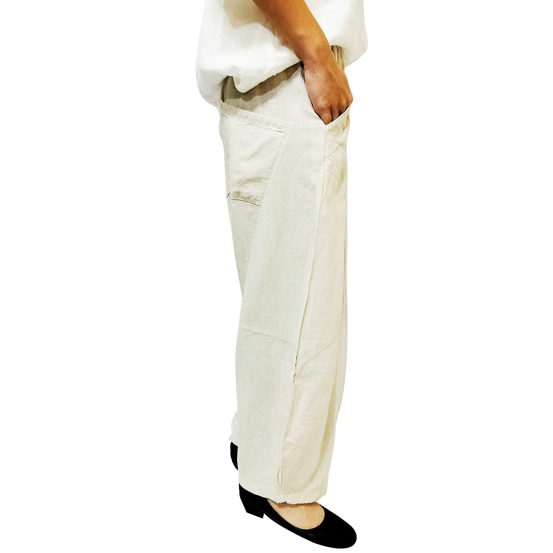 Loose casual pants women's bloomers literary retro cotton and linen