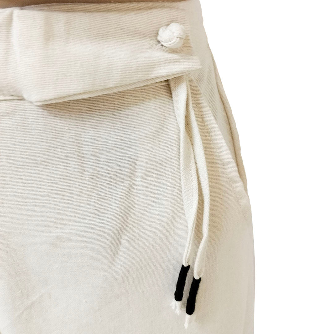 Artistic Retro Cotton Linen Wide-Leg Pants: Loose Fit Plus Size Women’s Casual Trousers