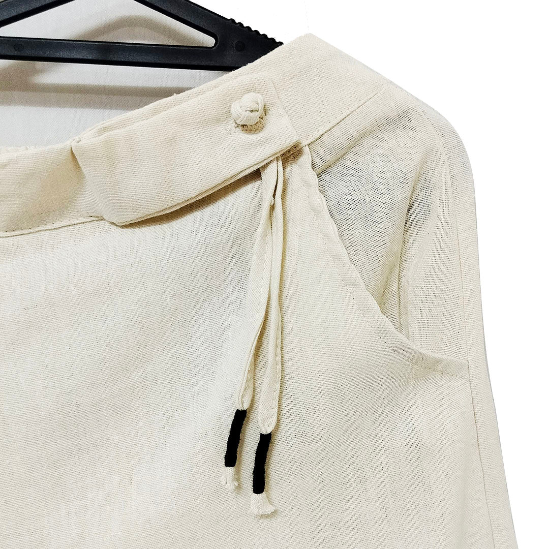 Artistic Retro Cotton Linen Wide-Leg Pants: Loose Fit Plus Size Women’s Casual Trousers