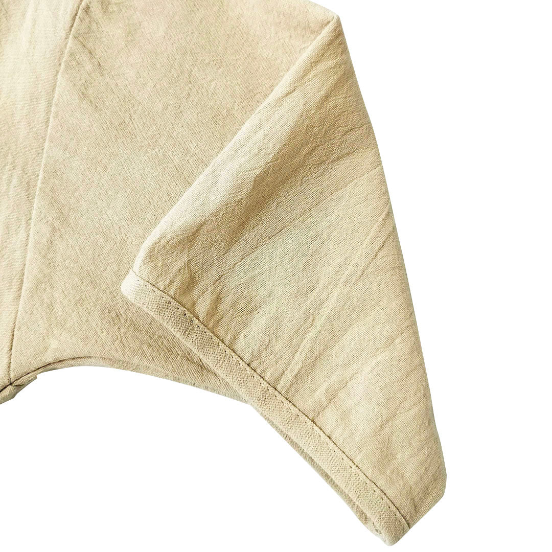 Mid-sleeved loose top