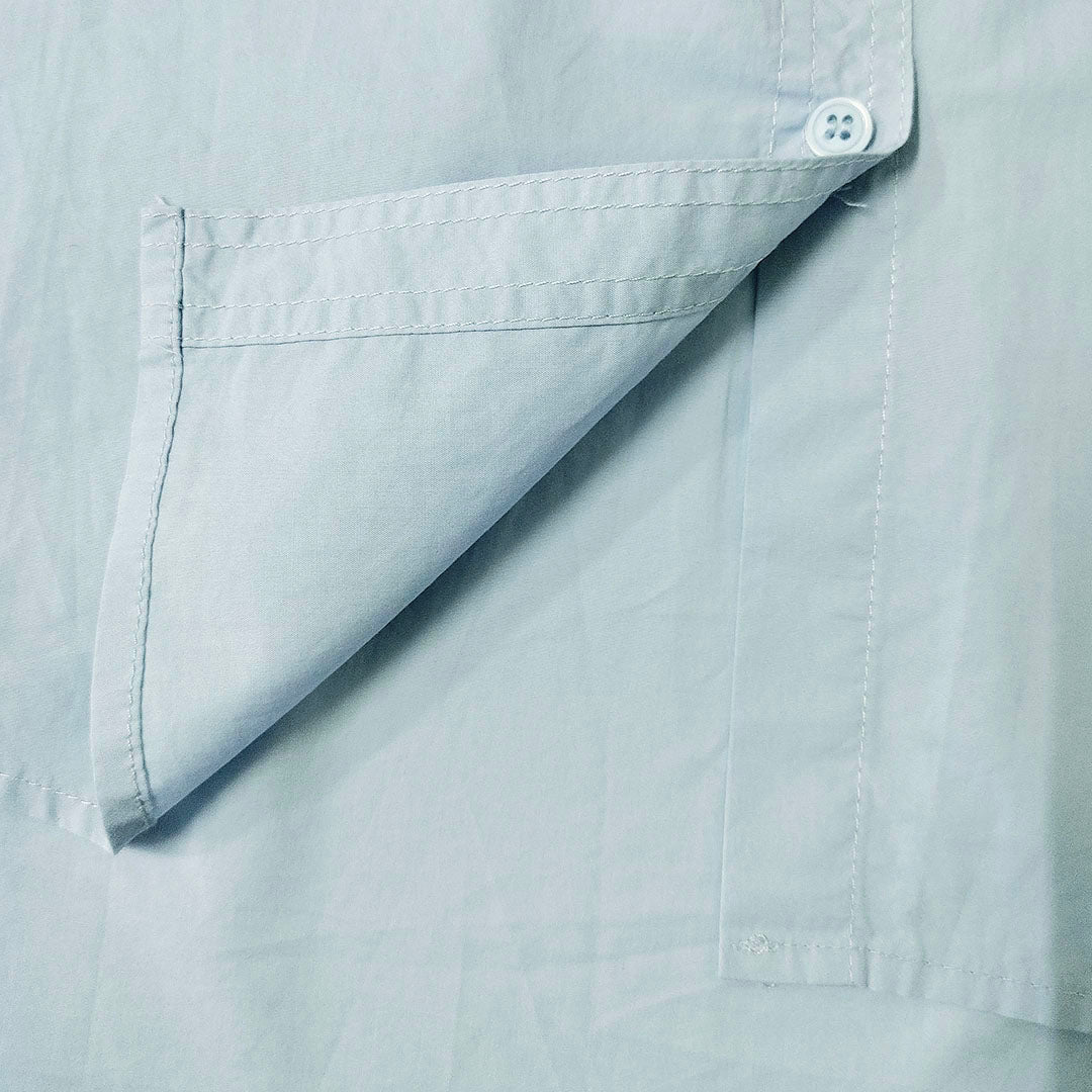 Mid-Length Loose Fit Short Sleeve