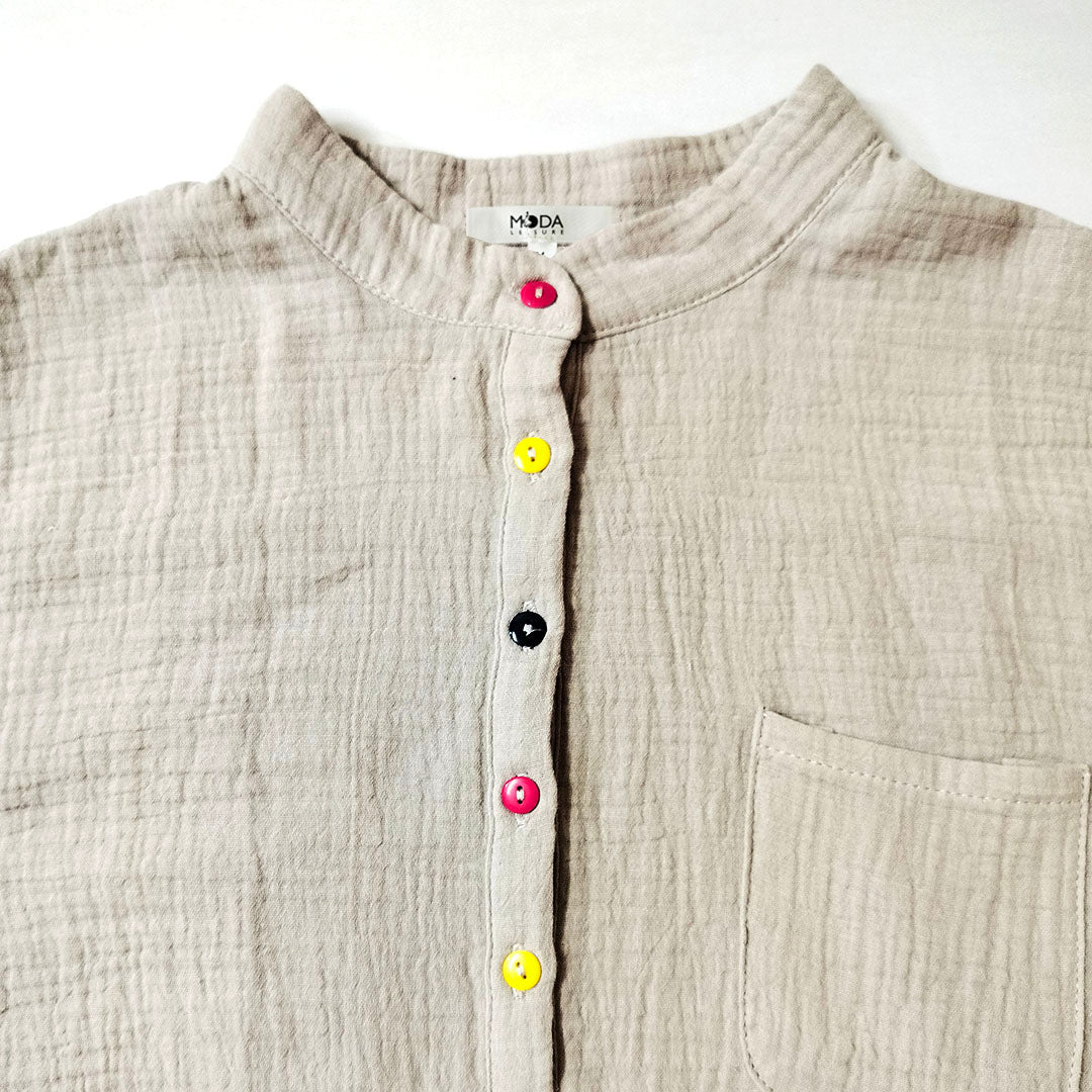 New Zen-Inspired Cotton Linen Women's Apparel: Soft, Lightweight, Vintage, and Stylish Long Sleeve Tee