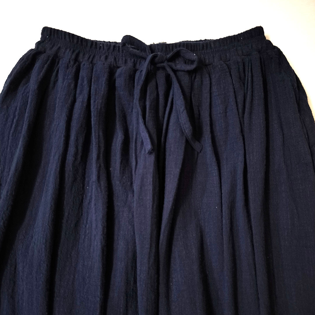 Cotton and linen women's new style of literary, fresh and simple skirtCotton and Linen Skirt