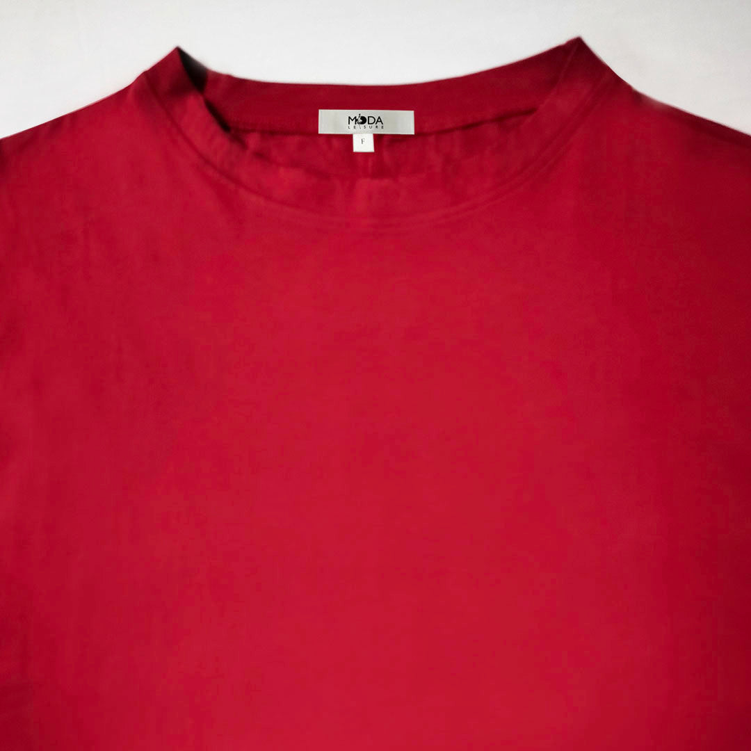 Artistic New Vintage Women's Wear: A Refreshing and Retro Batwing T-Shirt, Combining Style with Breathable Comfort