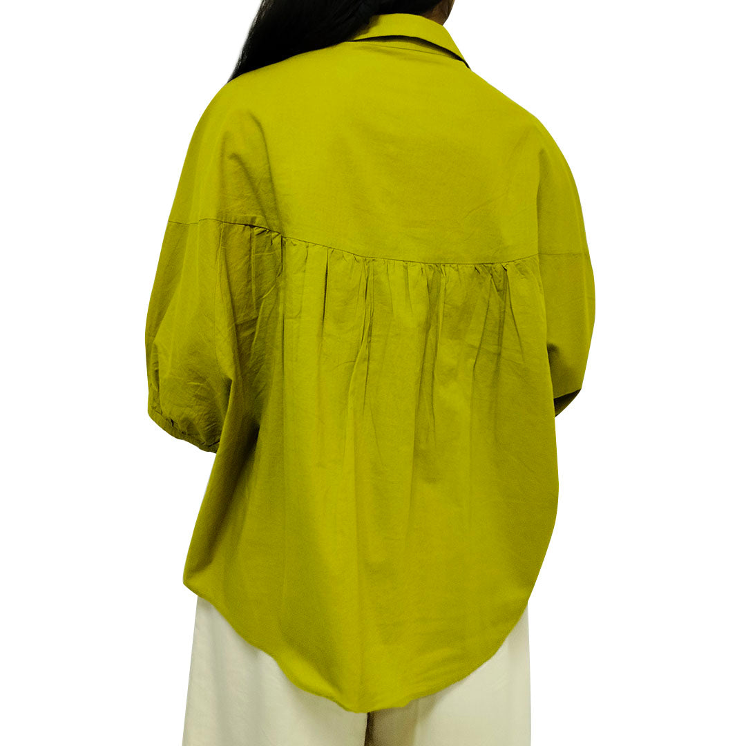 Loose-Fit Cotton Shirt