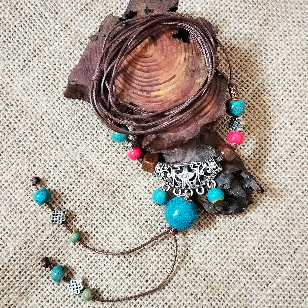 Vintage Swing Tassel Necklace