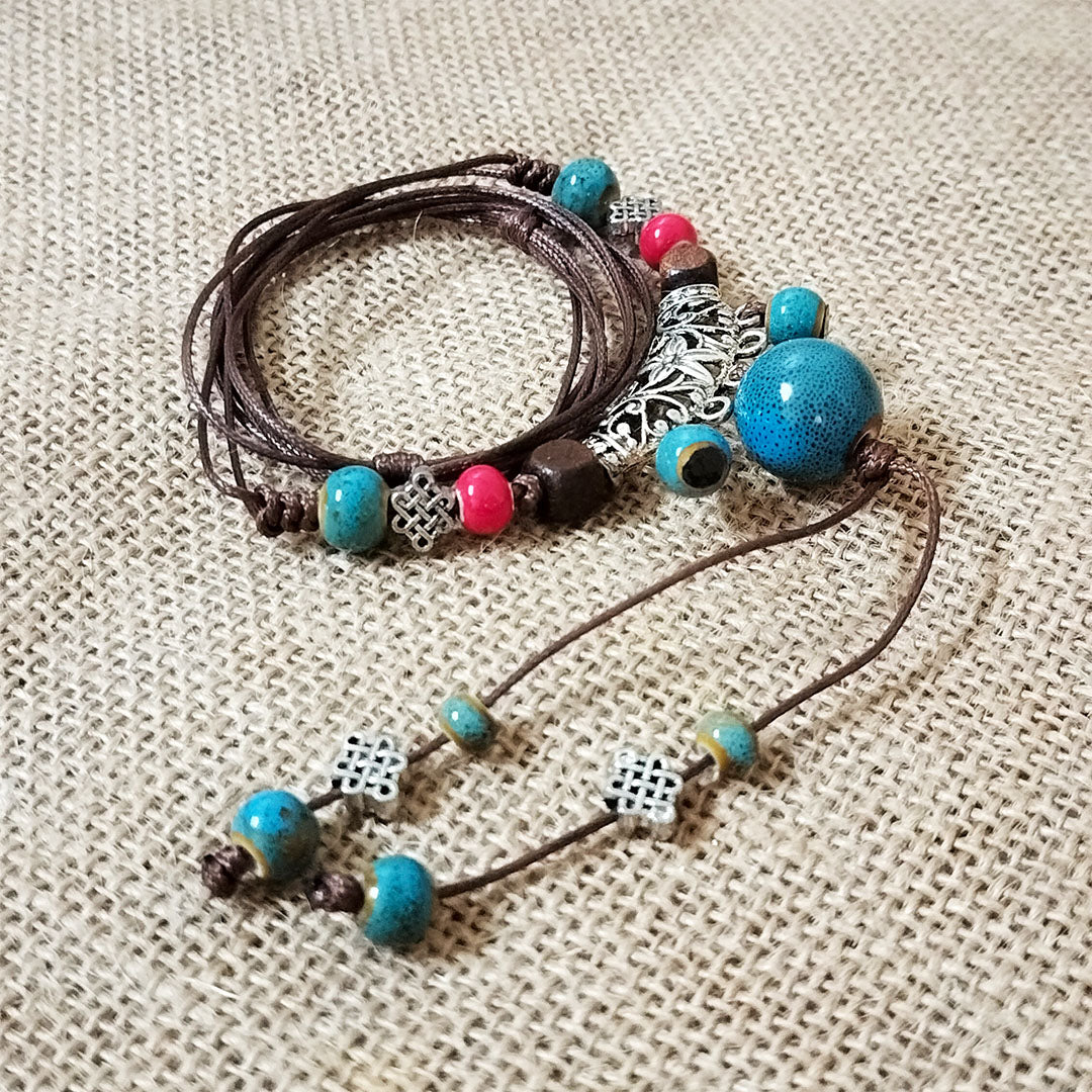 Vintage Swing Tassel Necklace