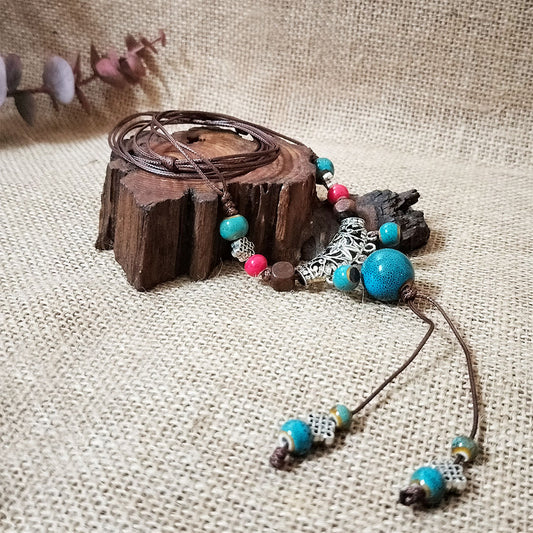 Vintage Swing Tassel Necklace