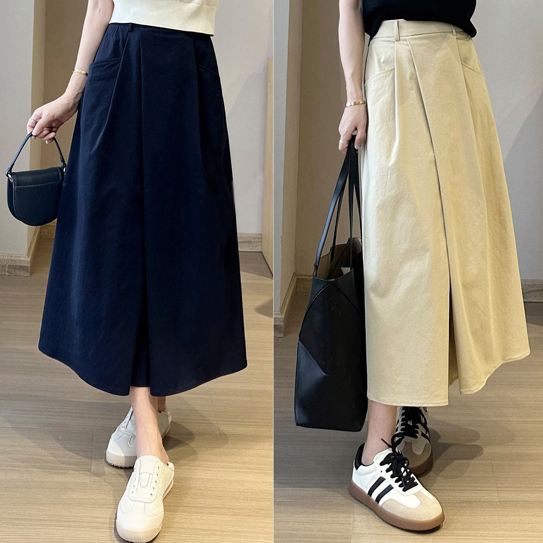 Origami Skirt in Smart Cotton Blend