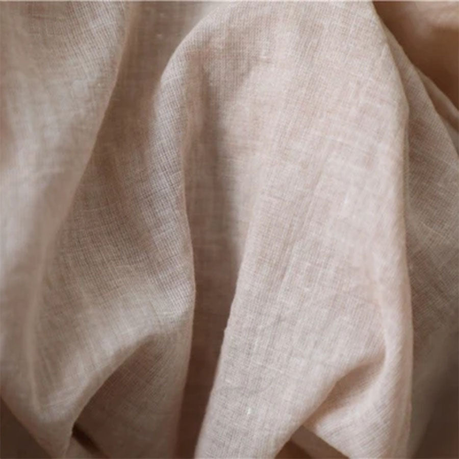 Pre-order | 2025 Hand-Dyed Cotton Linen Skirt – Irregular Hem & Double Layer | Women’s Artistic Midi Skirt
