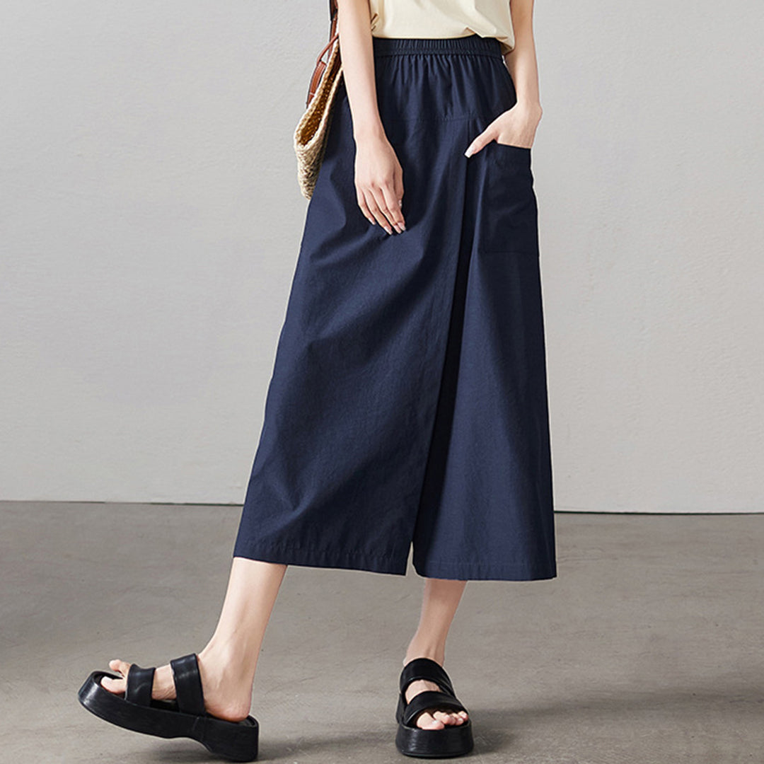 Premium Look · Flowy A-Line Culottes