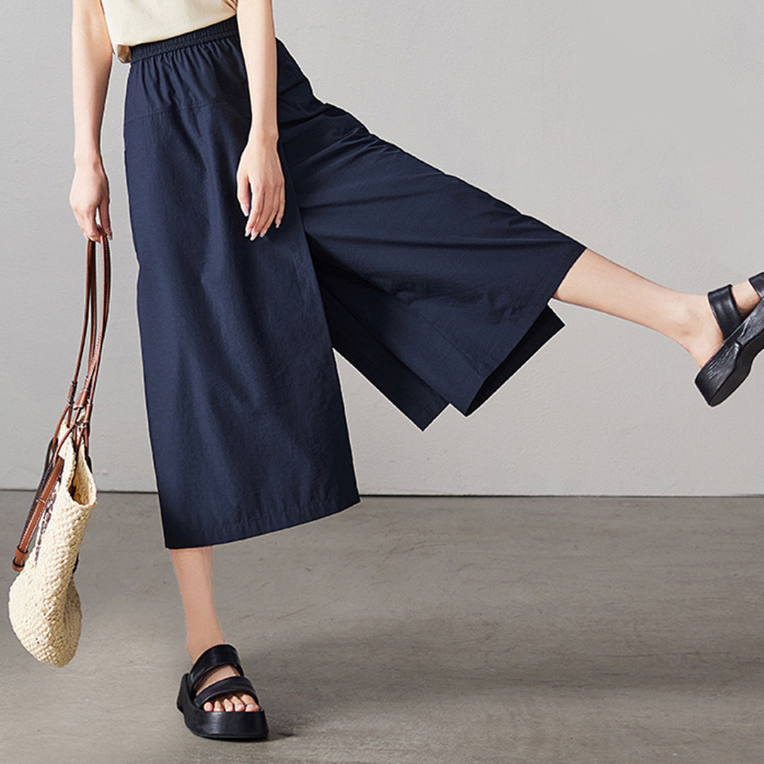 Premium Look · Flowy A-Line Culottes
