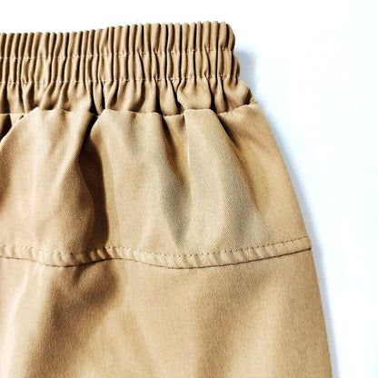 Loose-fitting straight-leg trousers