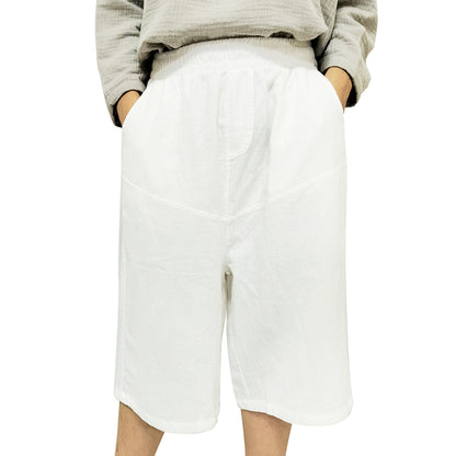 New Zen-Inspired Cotton Linen Women's Apparel: Soft, Lightweight, Vintage, and Stylish Long Sleeve Tee