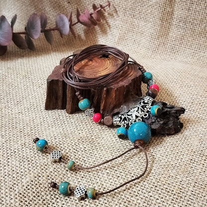 Vintage Swing Tassel Necklace