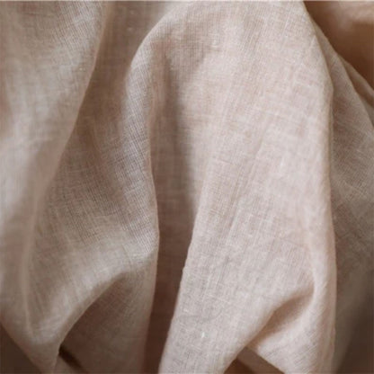 Pre-order | 2025 Hand-Dyed Cotton Linen Skirt – Irregular Hem & Double Layer | Women’s Artistic Midi Skirt